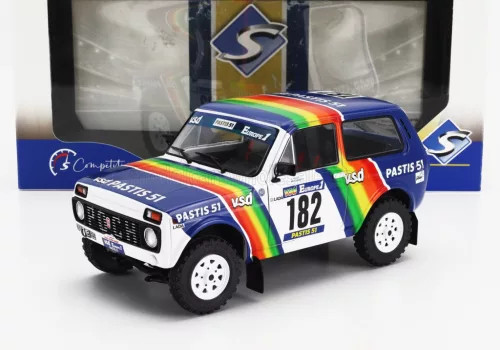  Solido Lada Niva N182 Rally Paris-Dakar 1984 model automobila  1/18