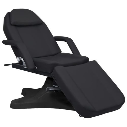 Masažni stol crni 180 x 62 x (86,5 - 118) cm