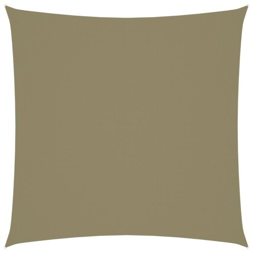 Jedro za zaštitu od sunca od tkanine četvrtasto 6 x 6 m bež