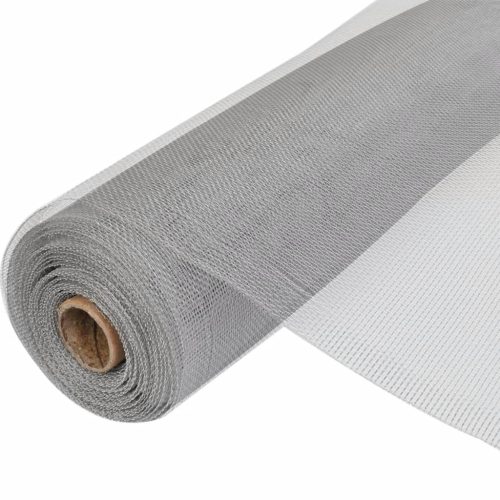 Mreža od aluminija 100 x 1000 cm srebrna