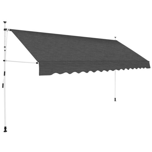 Tenda na ručno uvlačenje 350 cm antracit