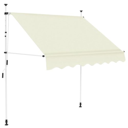 Tenda na ručno uvlačenje 200 cm krem