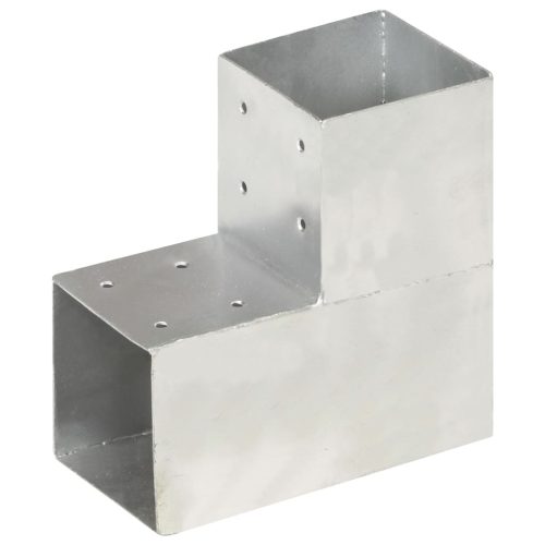 Spojnik za stupove u L-obliku od pocinčanog metala 101 x 101 mm