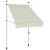 Tenda na ručno uvlačenje 100 cm krem