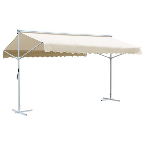 Samostojeća tenda 500 x 300 cm krem