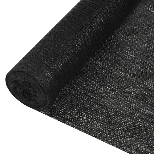Mreža za privatnost crna 1,5 x 10 m HDPE 195 g/m²