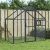 Kavez za ptice antracit 179 x 100 x 185 cm aluminijski