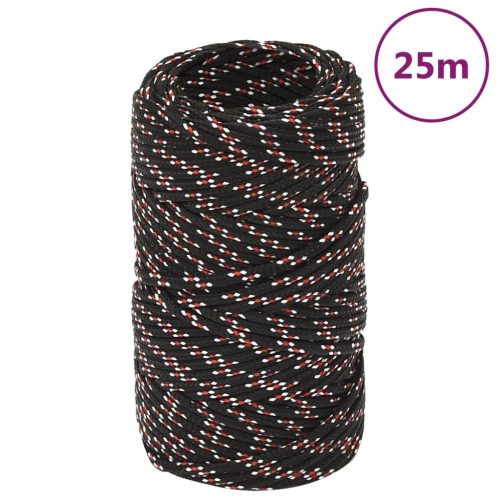 Brodski konop crni 2 mm 25 m od polipropilena