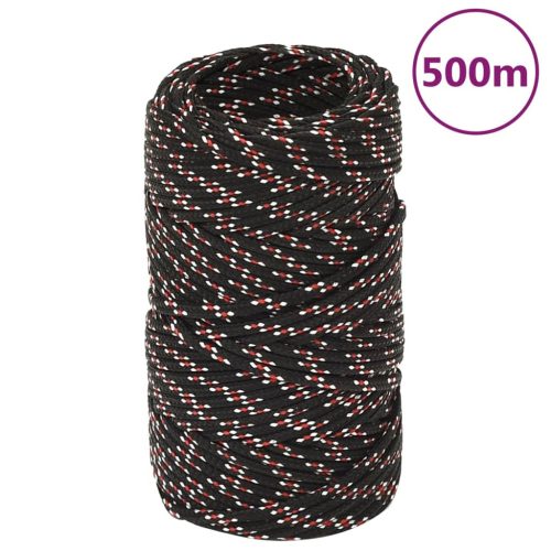 Brodski konop crni 2 mm 500 m od polipropilena