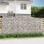 Gabionska košara s lukom 400x50x180/200 cm pocinčano željezo