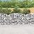 Gabionska košara s lukom 200x30x100/120 cm pocinčano željezo