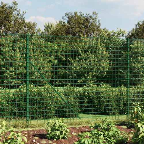 Ograda od žičane mreže zelena 2 x 10 m od pocinčanog čelika
