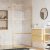 Stijenka za walk-in tuš sa staklom ESG zlatna 100 x 195 cm