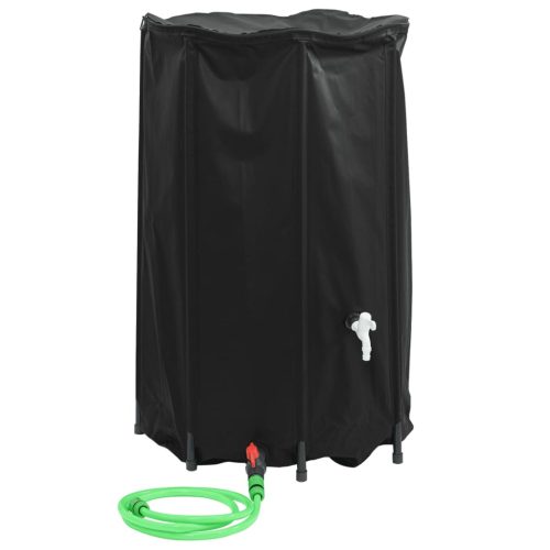 Spremnik za vodu sa slavinom sklopivi 500 L PVC