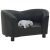 Sofa za pse crna 67 x 41 x 39 cm od umjetne kože
