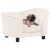 Sofa za pse krem 69 x 49 x 40 cm plišana