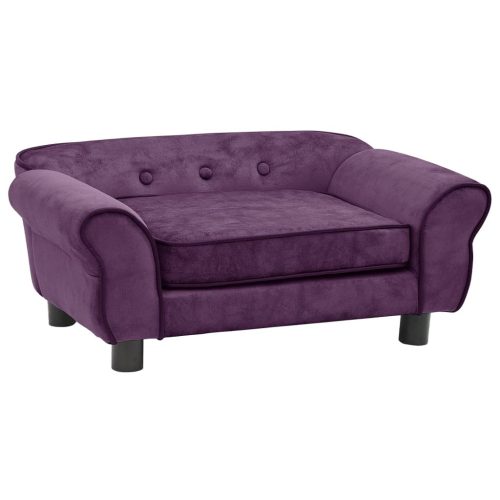 Sofa za pse bordo 72 x 45 x 30 cm plišana