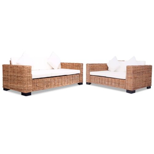 15-dijelni set sofa od prirodnog ratana