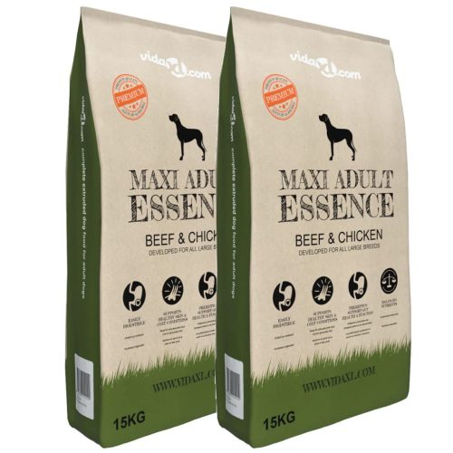Premium suha hrana za pse Maxi Adult Essence Beef & Chicken 2 kom 30 kg
