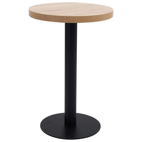 Bistro stol svjetlosmeđi 50 cm MDF