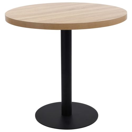 Bistro stol svjetlosmeđi 80 cm MDF