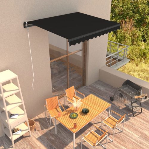 Tenda na ručno uvlačenje 300 x 250 cm antracit