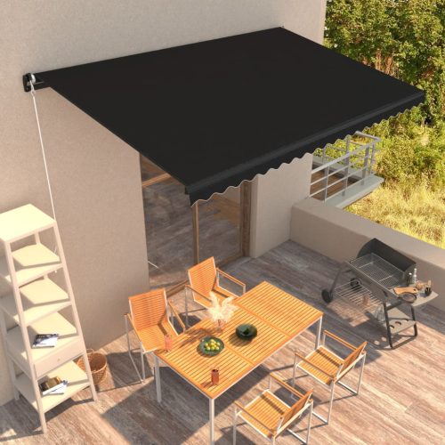 Tenda na ručno uvlačenje 500 x 300 cm antracit