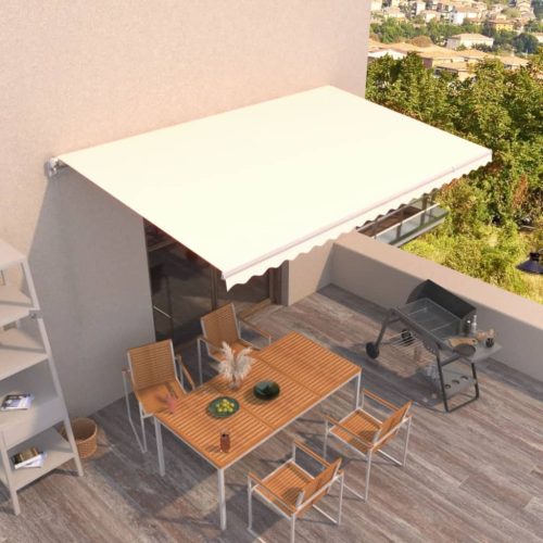 Tenda na ručno uvlačenje 500 x 350 cm krem