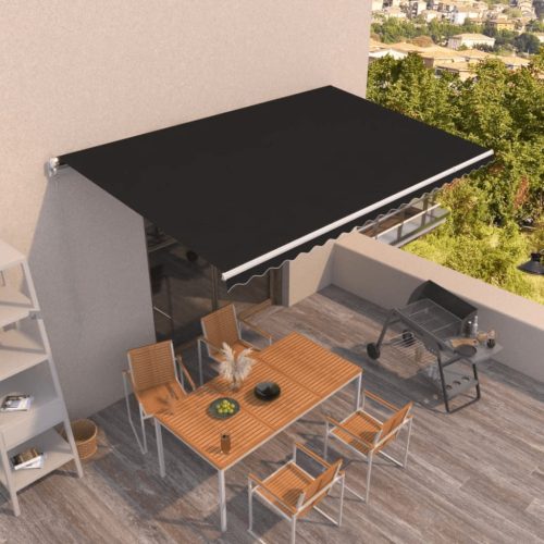 Tenda na ručno uvlačenje 500 x 350 cm antracit