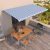 Tenda na ručno uvlačenje 600 x 350 cm plavo-bijela