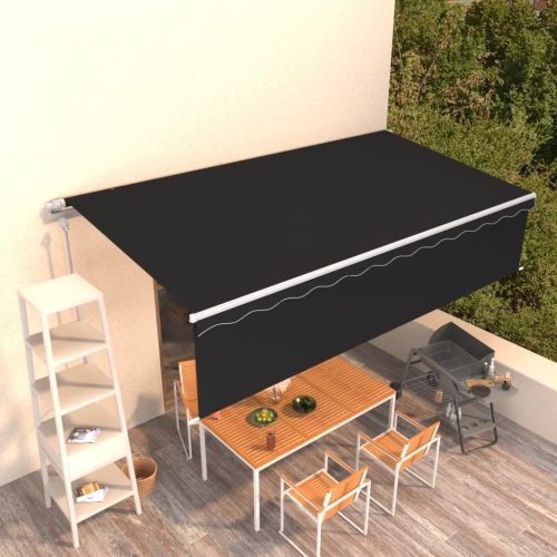 Automatska tenda na uvlačenje s roletom 6 x 3 m antracit