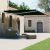 Samostojeća tenda na ručno uvlačenje 400 x 300 cm antracit
