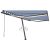 Automatska tenda sa senzorom LED 400x300 cm plavo-bijela