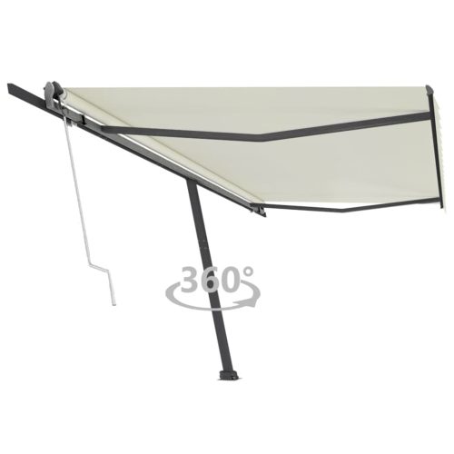 Samostojeća automatska tenda 500x300 cm krem