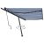 Samostojeća automatska tenda 500 x 350 cm plavo-bijela