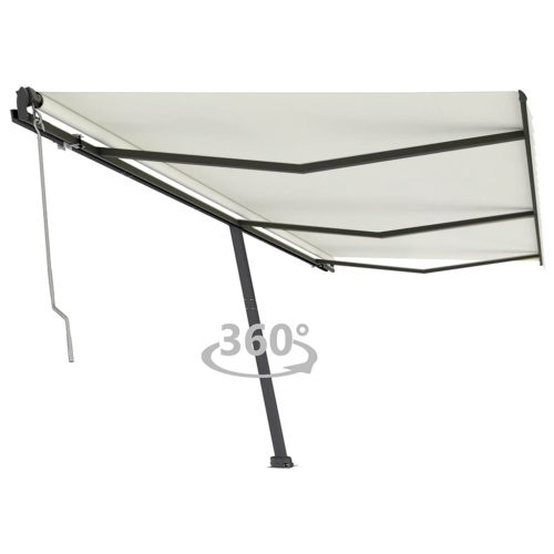 Samostojeća automatska tenda 600 x 350 cm krem