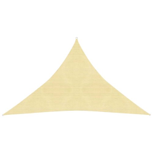 Jedro za zaštitu od sunca 160 g/m² bež 3 x 3 x 4,2 m HDPE