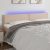 LED uzglavlje boja cappuccina 180 x 5 x 78/88cm od umjetne kože