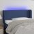 LED uzglavlje plavo 103x16x78/88 cm od tkanine