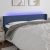 LED uzglavlje plavo 203x16x78/88 cm od tkanine