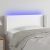 LED uzglavlje bijelo 93x16x78/88 cm od umjetne kože