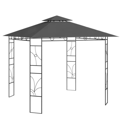 Sjenica 3 x 3 x 2,7 m antracit 160 g/m²