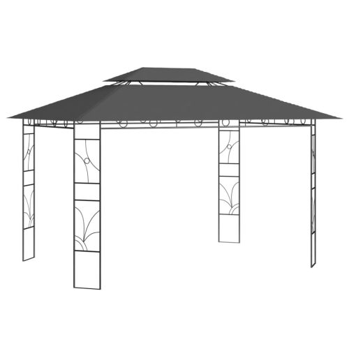 Sjenica 4 x 3 x 2,7 m antracit 160 g/m²