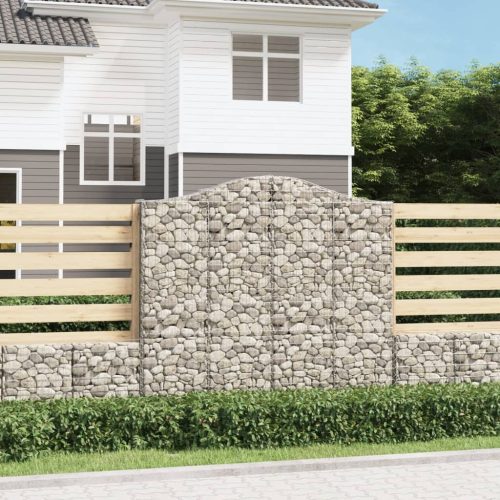 Lučne gabionske košare 7 kom 200x30x180/200cm pocinčano željezo