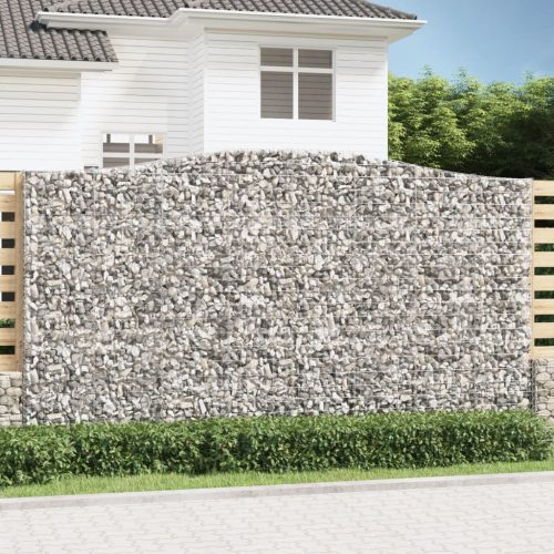 Lučne gabionske košare 3 kom 400x30x220/240cm pocinčano željezo
