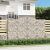 Lučne gabionske košare 3 kom 300x50x180/200cm pocinčano željezo