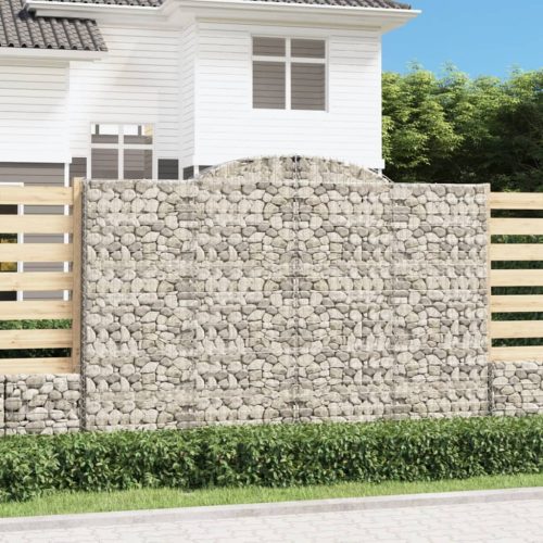 Lučne gabionske košare 10kom 300x50x200/220cm pocinčano željezo