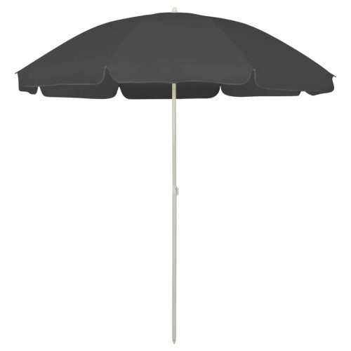 Suncobran za plažu antracit 240 cm