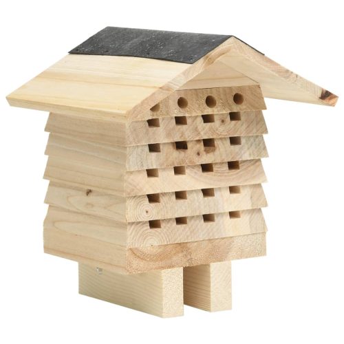 314814  Bee Hotel Solid Firwood 22x20x20 cm