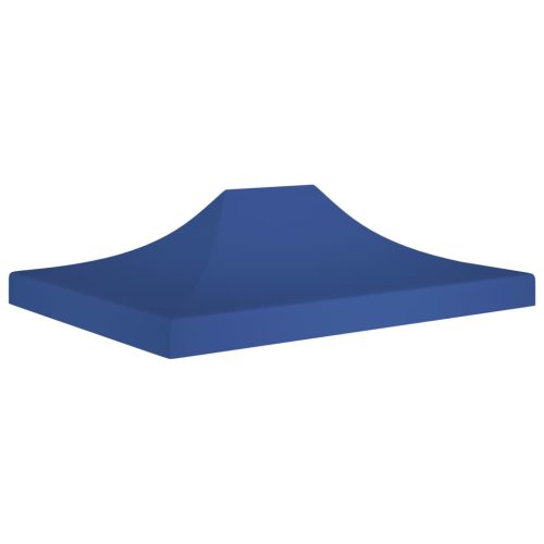 Krov za šator za zabave 4,5 x 3 m plavi 270 g/m²
